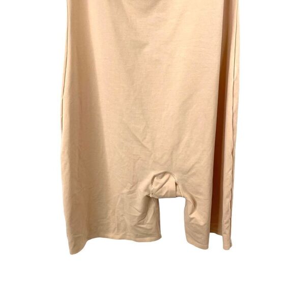 Wacoal  Beyond Naked‎ Cotton Blend Open Bust Thigh Shaper Sz M nude - Picture 4 of 7